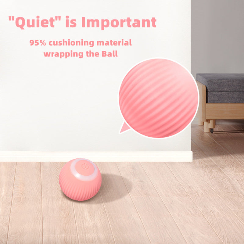 "Smart Electric Cat Ball Toy - Interactive, Self-Moving, and Perfect for Indoor Playtime with Your Feline Friend!"