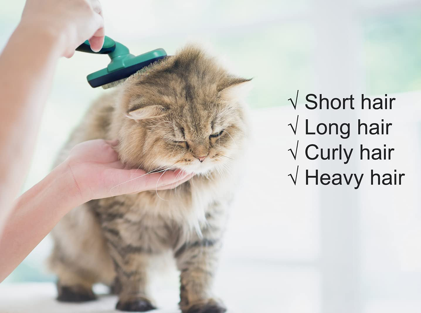 "Ultimate Pet Grooming Tool: Self-Cleaning Slicker Brush for Effortless Deshedding and Grooming of Dogs and Cats"
