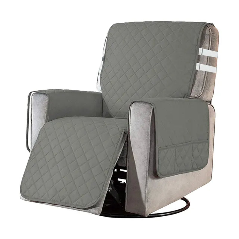 "Ultimate Comfort and Protection: Quilted Sofa Cover - Perfect for Pets, Kids, and Everyday Use! Prevents Wear and Slips, Secures Your Couch with Style!"