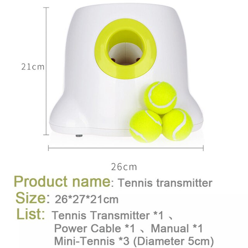 "Ultimate Dog Ball Launcher: Unleash the Fun with Automatic Tennis Ball Thrower for Energetic Dogs!"