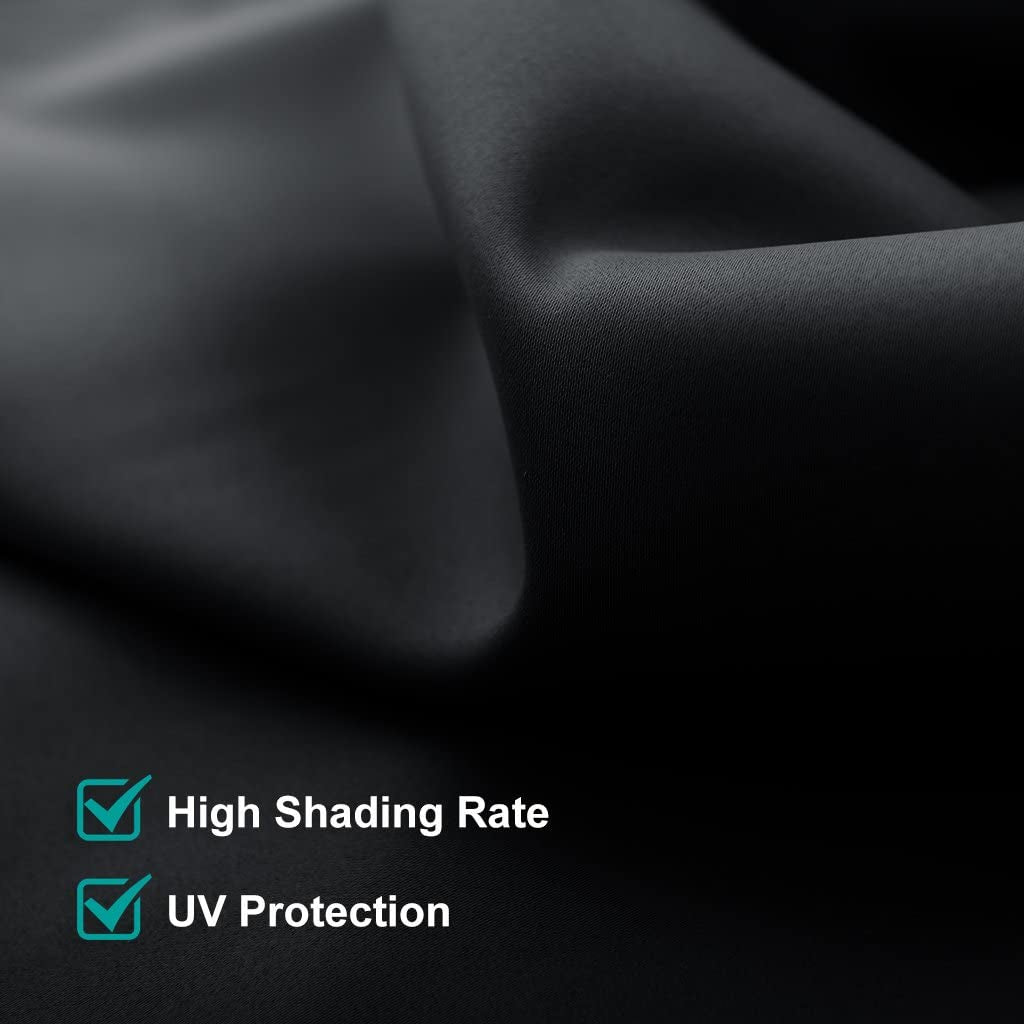 "Ultimate Birdcage Cover: Ensure a Peaceful Night's Sleep for Your Feathered Friend with our Blackout & Breathable Cover - Small, Black, 21 x 21 x 28 Inches"