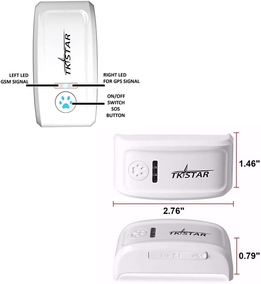 "Never Lose Your Beloved Pet Again! Introducing the Ultimate Pet GPS Tracker - Find Your Furry Friend in Seconds with the Waterproof GPS Dog Collar Attachment - Perfect for Dogs, Cats, and Pets - Stay Connected and Monitor Their Activity with the Tk909!"
