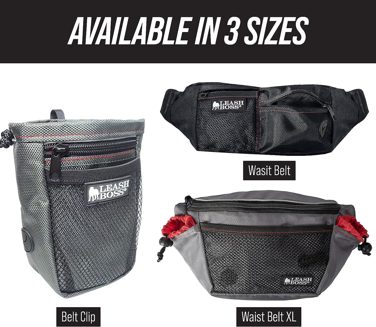 "Ultimate Dog Training Treat Pouch | Convenient Portable Snack Container for Pet Training | Stylish Fanny Pack for On-The-Go Pet Owners"