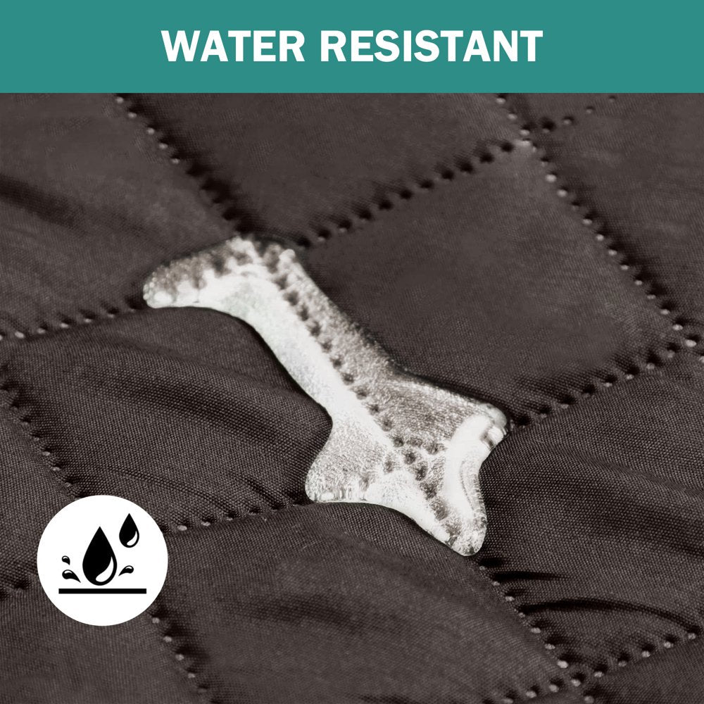 "Ultimate Waterproof Sofa Cover: Easy-Care, Pet-Friendly Couch Protector in Stylish Brown - Ideal for Kids and Pets!"