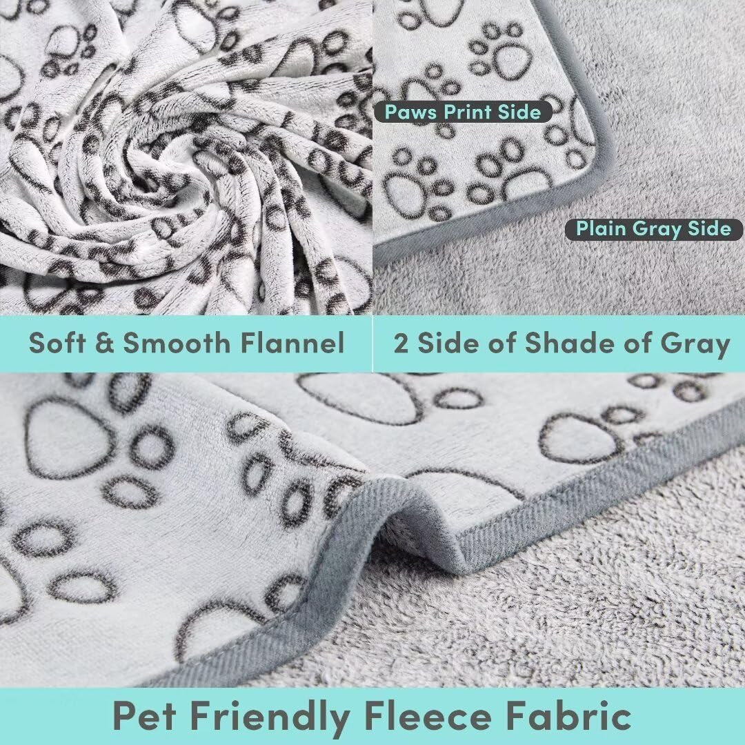 "Ultimate Comfort for Your Furry Friend: Premium Soft Dog Blanket - Washable, Calming and Perfect for Medium and Small Dogs - The Ideal Pet Gift!"