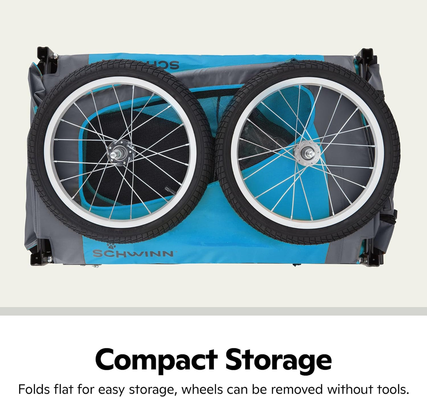 "Rascal Bike Dog Trailer: The Perfect Ride for Your Furry Friend! Easy Folding, Quick Release Wheel, and Washable Non-Slip Lining Included!"