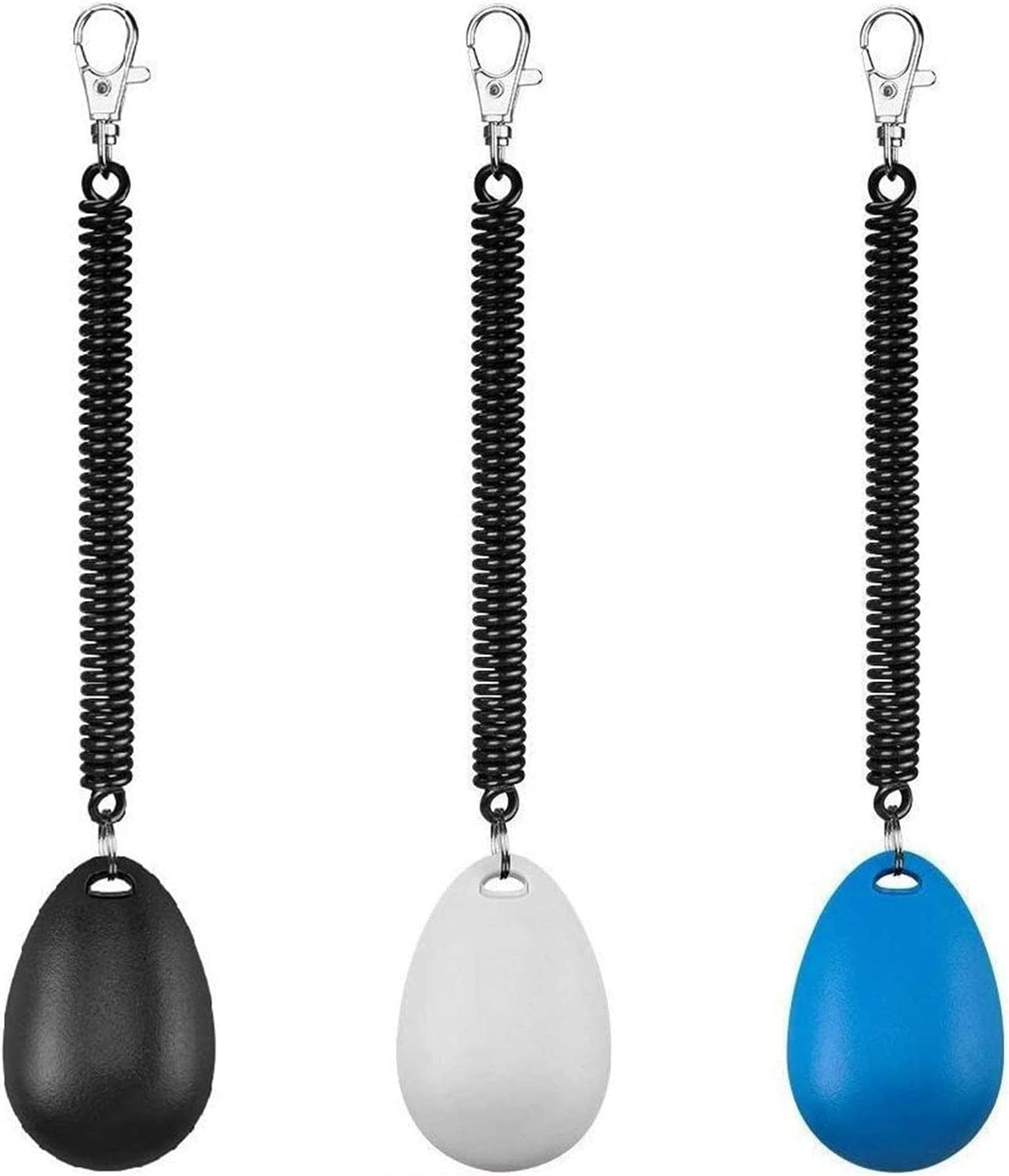 "Ultimate Pet Training Clicker Set - 3 Pack with Wrist Strap! Train Your Dog, Puppy, Cat, Bird, Horse, and More!"