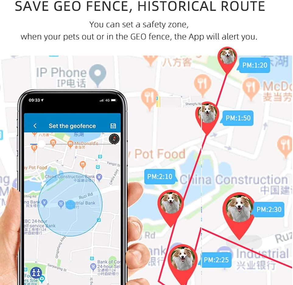 "Never Lose Your Beloved Pet Again! Introducing the Ultimate Pet GPS Tracker - Find Your Furry Friend in Seconds with the Waterproof GPS Dog Collar Attachment - Perfect for Dogs, Cats, and Pets - Stay Connected and Monitor Their Activity with the Tk909!"
