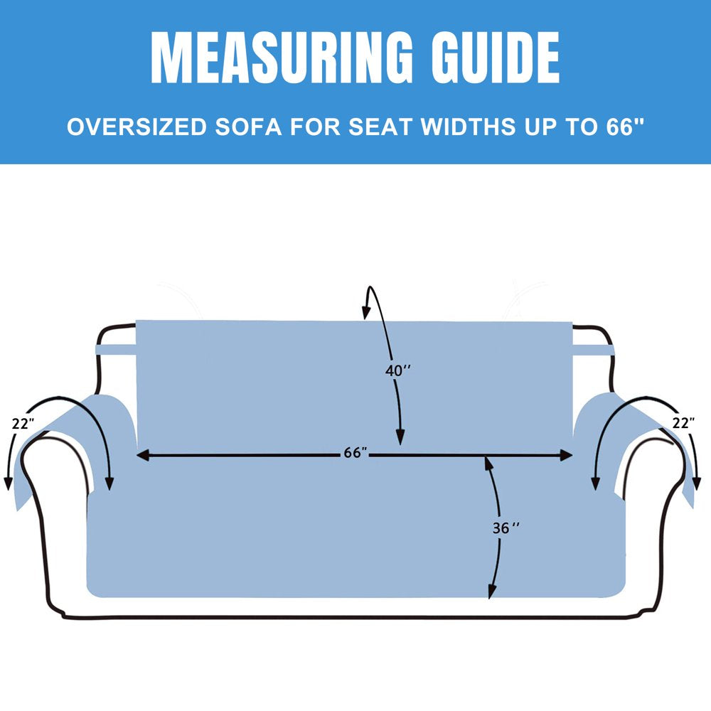 "Ultimate Waterproof Sofa Cover: Easy-Care, Pet-Friendly Couch Protector in Stylish Brown - Ideal for Kids and Pets!"