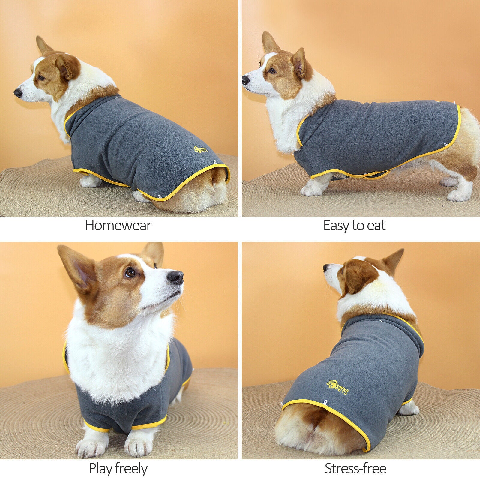 Ownpets Pet Dog Warm Sweater Vest Shirt Puppy Winter Coat Jacket Raincoat Liner