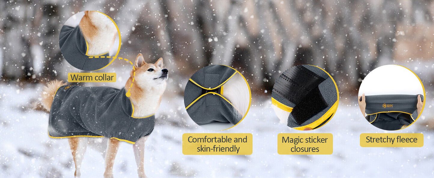 Ownpets Pet Dog Warm Sweater Vest Shirt Puppy Winter Coat Jacket Raincoat Liner