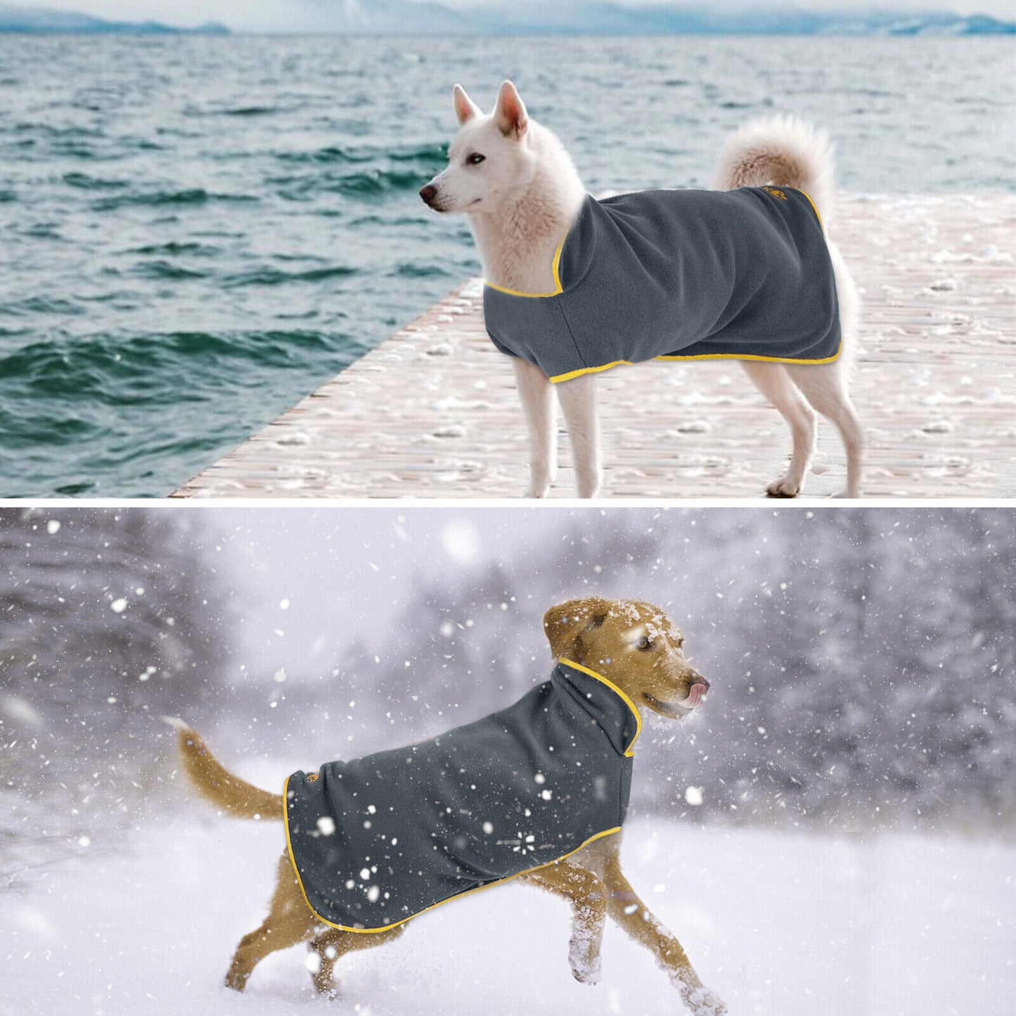 Ownpets Pet Dog Warm Sweater Vest Shirt Puppy Winter Coat Jacket Raincoat Liner