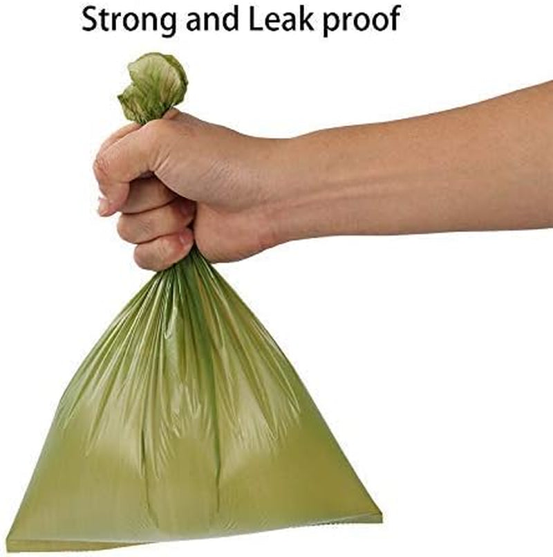 "Earth-Friendly Pet Waste Bags - Biodegradable and Compostable Dog Poop Bags for Happy Pets! Leak-Proof and Convenient - 150 Bags/10 Rolls"