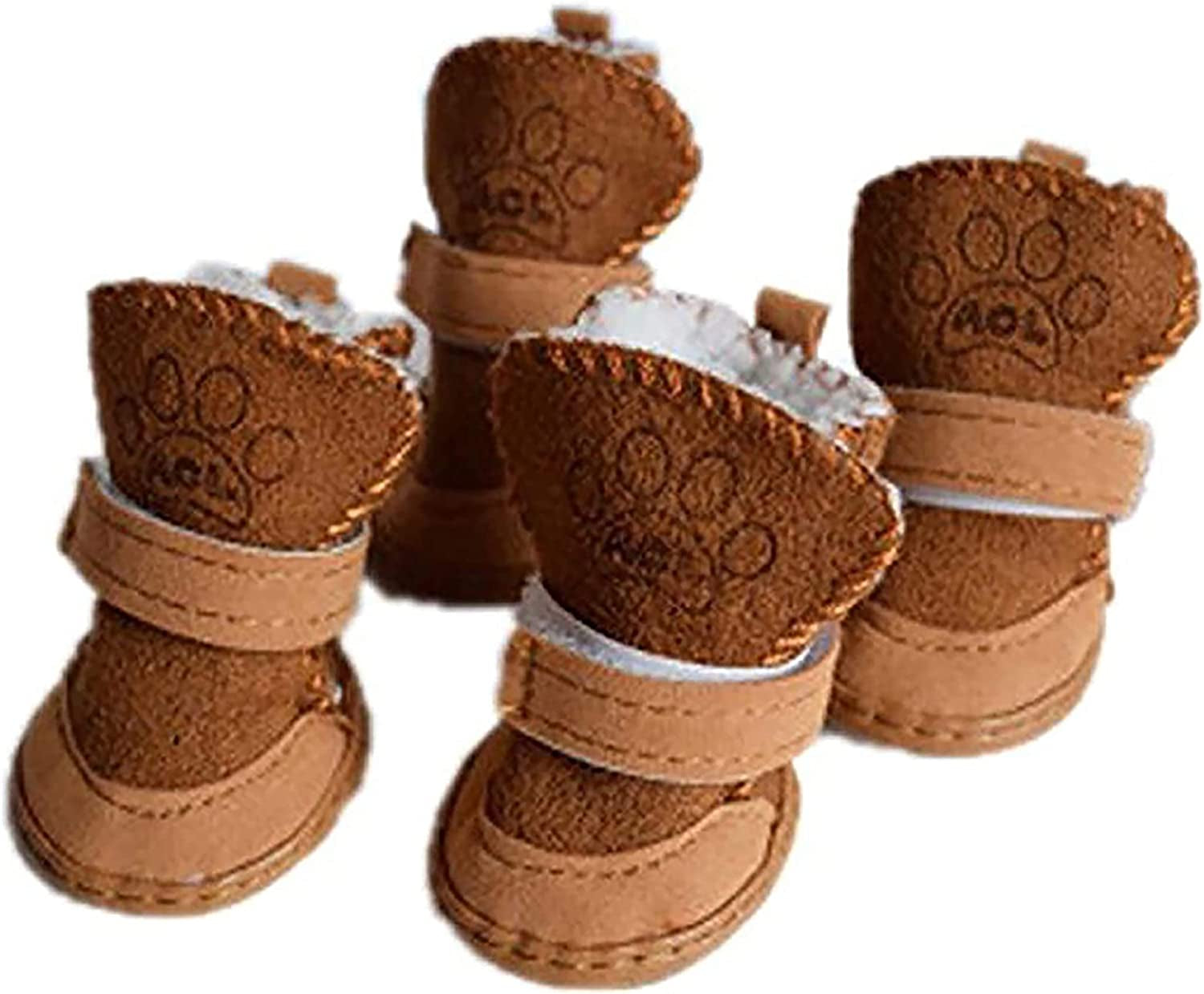 "Adorable Winter Boots for Small Dogs and Cats - Keep Your Pets Cozy and Stylish in the Snow!"