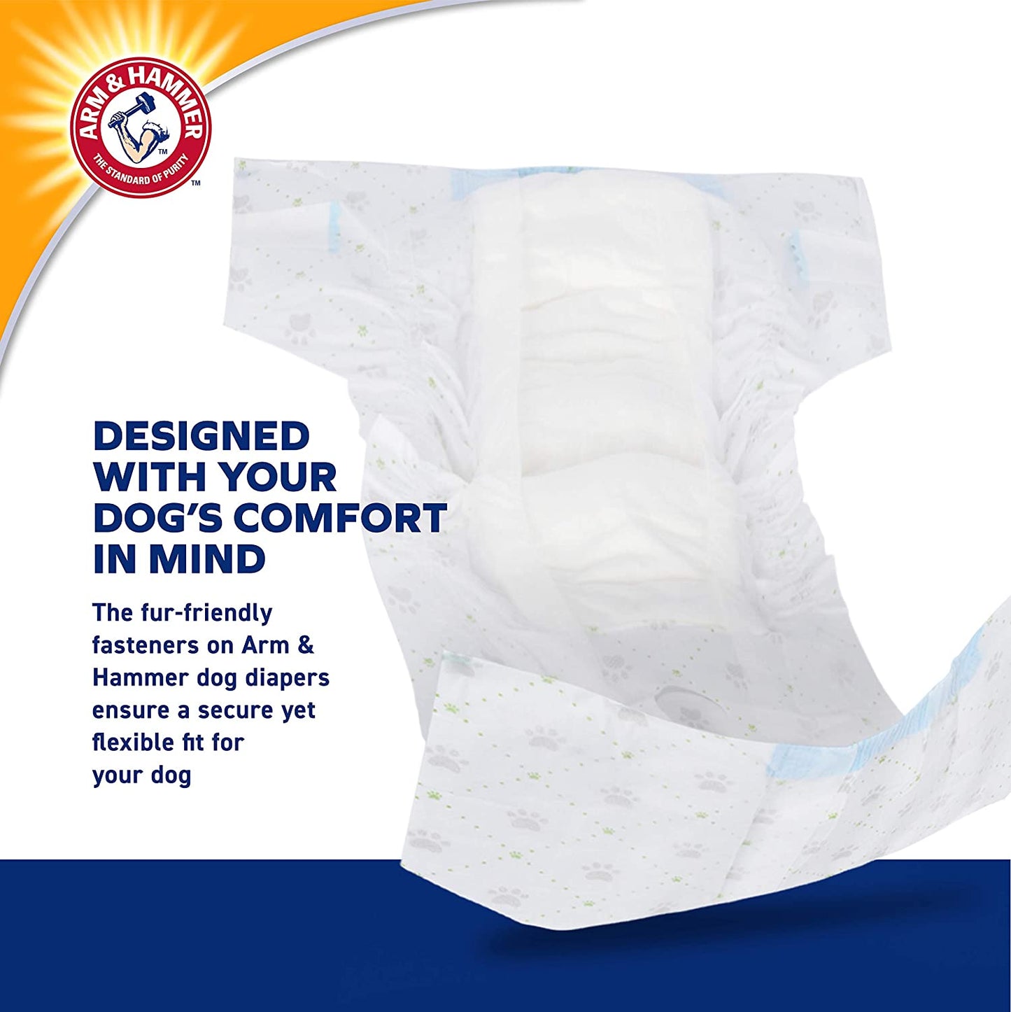 "Ultra-Absorbent Female Dog Diapers for Small Dogs - 12 Count | Leak-Proof, Adjustable, and Convenient Wetness Indicator for Your Precious Pets!"